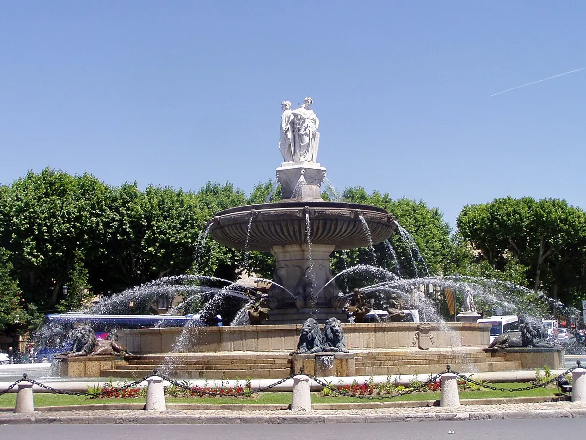 Fontaine de la Rotonde in Aix-en-Provence